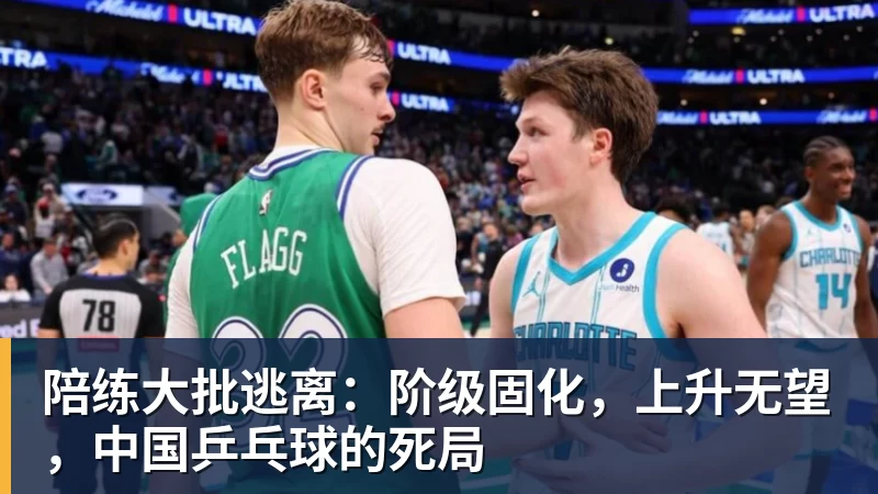 陪练大批逃离：阶级固化，上升无望，中国乒乓球的死局